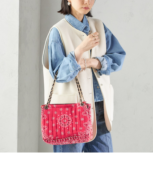 MALUS: バンダナ キルティング ショルダー バッグ｜シップスの通販