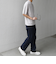 SHIPS any:〈撥水/軽量/ストレッチ〉SOLOTEX(R) シアサッカー セミワイド イージーパンツ(セットアップ対応)25SS◇◇