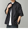 SHIPS any:〈撥水/軽量/ストレッチ〉SOLOTEX(R) シアサッカー キャンプポケット シャツ(セットアップ対応)25SS◇◇