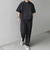 SHIPS any:〈撥水/軽量/ストレッチ〉SOLOTEX(R) シアサッカー スピンドル Tシャツ(セットアップ対応)25SS◇