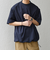 SHIPS any:〈撥水/軽量/ストレッチ〉SOLOTEX(R) シアサッカー スピンドル Tシャツ(セットアップ対応)25SS◇