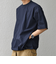 SHIPS any:〈撥水/軽量/ストレッチ〉SOLOTEX(R) シアサッカー スピンドル Tシャツ(セットアップ対応)25SS◇