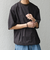 SHIPS any:〈撥水/軽量/ストレッチ〉SOLOTEX(R) シアサッカー スピンドル Tシャツ(セットアップ対応)25SS◇