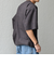SHIPS any:〈撥水/軽量/ストレッチ〉SOLOTEX(R) シアサッカー スピンドル Tシャツ(セットアップ対応)25SS◇