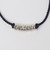 XOLO: PIECE LINK SILK CORD