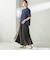 〈手洗い可能〉ウエスト ゴム ボリューム フレア ロング スカート