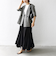 〈手洗い可能〉ウエスト ゴム ボリューム フレア ロング スカート