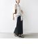 〈手洗い可能〉シアー トリコット ポリエステル ベロア 五分袖 ワイド TEE