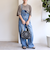 〈手洗い可能〉シアー トリコット ポリエステル ベロア 五分袖 ワイド TEE