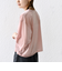 〈手洗い可能〉シアー トリコット ポリエステル ベロア 五分袖 ワイド TEE