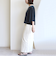 〈手洗い可能〉シアー トリコット ポリエステル ベロア 五分袖 ワイド TEE