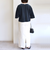 〈手洗い可能〉シアー トリコット ポリエステル ベロア 五分袖 ワイド TEE