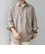 SHIPS any: コットン/リネン 7分袖 スキッパー プルオーバー シャツ◇◇