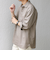 SHIPS any: コットン/リネン 7分袖 スキッパー プルオーバー シャツ◇◇