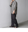 SHIPS any: コットン/リネン 7分袖 スキッパー プルオーバー シャツ◇◇