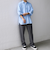 SHIPS any: コットン/リネン 7分袖 スキッパー プルオーバー シャツ◇◇