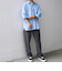 SHIPS any: コットン/リネン 7分袖 スキッパー プルオーバー シャツ◇◇