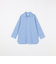 SHIPS any: コットン/リネン 7分袖 スキッパー プルオーバー シャツ◇◇