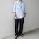 SHIPS any: コットン/リネン 7分袖 スキッパー プルオーバー シャツ◇◇