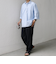 SHIPS any: コットン/リネン 7分袖 スキッパー プルオーバー シャツ◇◇