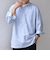 SHIPS any: コットン/リネン 7分袖 スキッパー プルオーバー シャツ◇◇