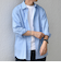 SHIPS any: コットン/リネン 7分袖 レギュラー シャツ◇◇