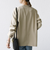 〈手洗い可能〉TUMUGITO(R) シャーク ツイード カラーレス ジャケット
