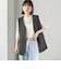 〈手洗い可能〉ハイカウント ダブルクロス ジレ
