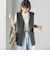 〈手洗い可能〉ハイカウント ダブルクロス ジレ