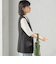 〈手洗い可能〉ハイカウント ダブルクロス ジレ