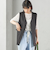 〈手洗い可能〉ハイカウント ダブルクロス ジレ