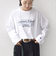 【SHIPS別注】Champion: プリント ロングスリーブ TEE
