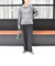 〈手洗い可能〉TUMUGITO(R) シャーク ツイード タック パンツ