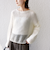 モヘヤ メッシュ プルオーバー
