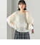 モヘヤ メッシュ プルオーバー