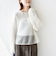 モヘヤ メッシュ プルオーバー