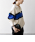 SHIPS any:〈手洗い可能〉パネル ボーダー スキッパー ニット プルオーバー