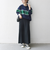 SHIPS any:〈手洗い可能〉パネル ボーダー フーディー ニット プルオーバー