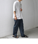 SHIPS any: コットン/リネン バンド スキッパー ハーフスリーブ シャツ◇