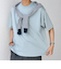SHIPS any: JAPAN MADE ハイゲージ コットン リラックス リブネック Tシャツ◇
