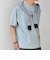 SHIPS any: JAPAN MADE ハイゲージ コットン リラックス リブネック Tシャツ◇