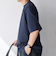 SHIPS any: JAPAN MADE ハイゲージ コットン リラックス リブネック Tシャツ◇