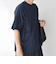 SHIPS any: JAPAN MADE ハイゲージ コットン リラックス リブネック Tシャツ◇