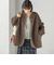 《予約》【一部WEB限定】〈手洗い可能〉NEW リバーシブル ボア ブルゾン