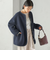 【一部WEB限定】〈手洗い可能〉NEW リバーシブル ボア ブルゾン