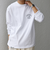 SHIPS any: SNOOPY コラボ 75th グラフィック プリント Tシャツ(ロンT)◇