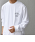SHIPS any: SNOOPY コラボ 75th グラフィック プリント Tシャツ(ロンT)◇