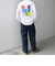 SHIPS any: SNOOPY コラボ 75th グラフィック プリント Tシャツ(ロンT)◇
