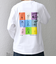 SHIPS any: SNOOPY コラボ 75th グラフィック プリント Tシャツ(ロンT)◇