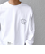 SHIPS any: SNOOPY コラボ 75th グラフィック プリント Tシャツ(ロンT)◇